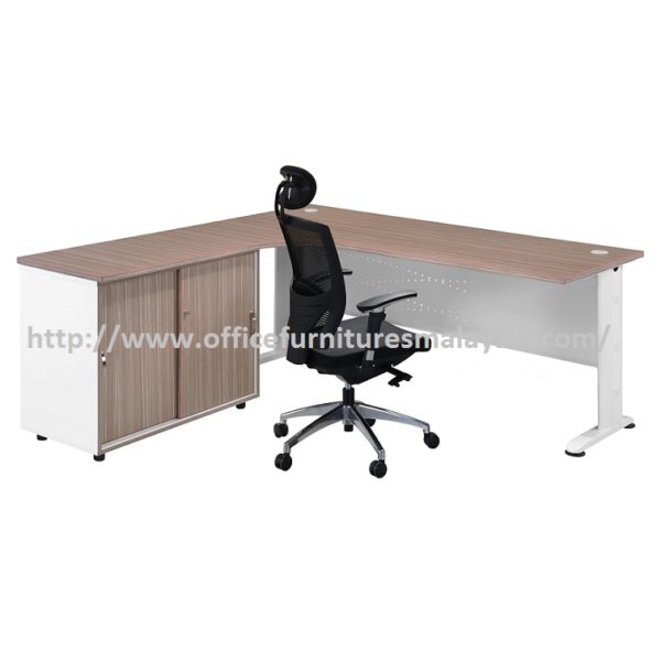 Office Table-Desk Model MR-TMC1818 (Left) furniture selangor kuala lumpur usj pj shah alam selayang balakong