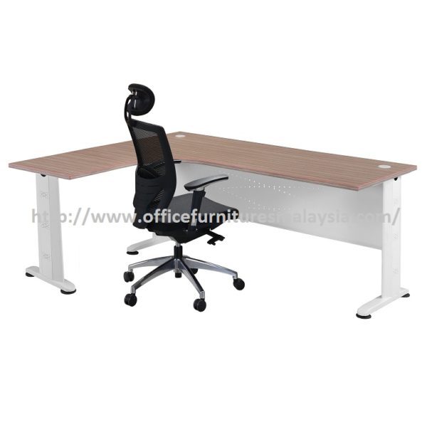 Office Table-Desk Model MR-TMI1515 (Left) furniture selangor kuala lumpur usj pj subang sunway damansara mont kiara