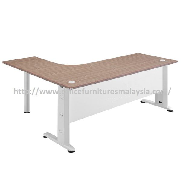 Office Table-Desk Model MR-TMP1515 (Left) furniture selangor kuala lumpur usj pj shah alam damansara mont kiara1