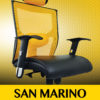 San Marino NT 04 01 Office Netting Mesh Visitor Chair NTEL04V 2024