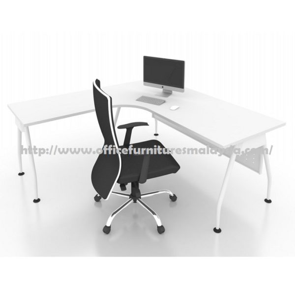 Office Executive Writing Table L Shape AL1215 furniture selangor shah alam damasara puchong ampang kuala lumpur1