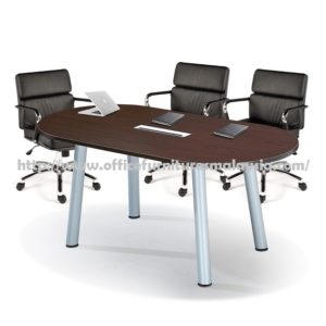 Office Modern Oval Meeting Desk-Table OFMQ18 selangor kuala lumpur klang valley1