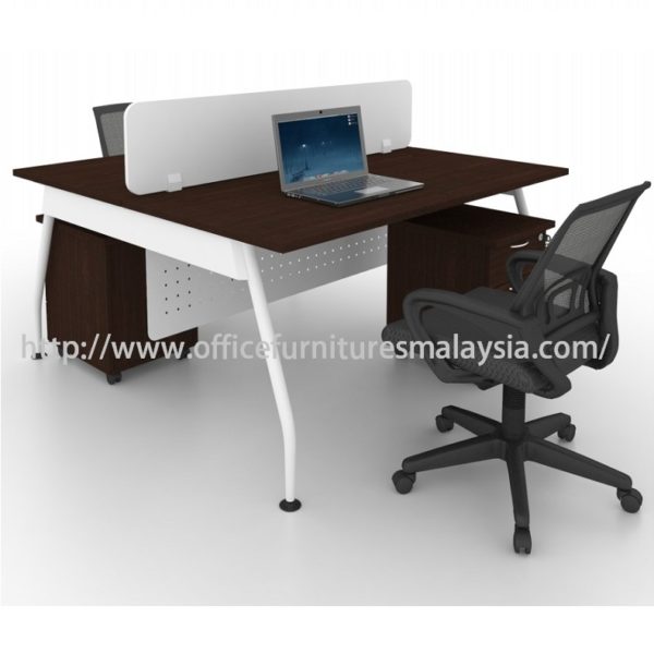 Modern Office Partition Team Workstation Table Set OFMQA1570 selangor kuala lumpur petaling jaya shah alam klang valley ampang3