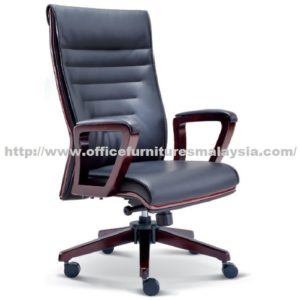 Simple Director Wooden Chair OFME2312H office furniture online shop malaysia selangor klang bangi setia alam USJ Mont Kiara Sungai Besi sunway subang shah alam
