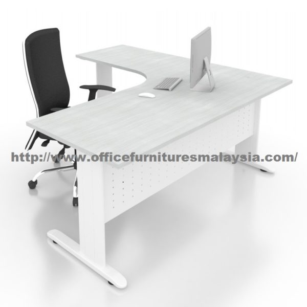 5ft x 4ft Office L Shaped Manager Table JL1512 KL kuala lumpur Petaling Jaya pj