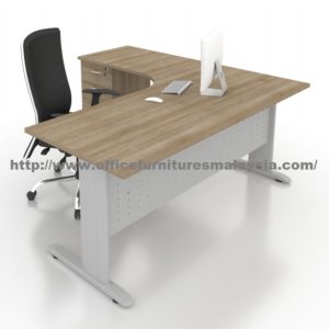 6ft x 5ft Office Manager Table Desk JLO1512 cyberjaya putrajaya rawang kepong bangi1