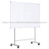 4ft x 4ft Single Side Magnetic White Board With Mobile Stand Kuala Lumpur Shah Alam Serdang