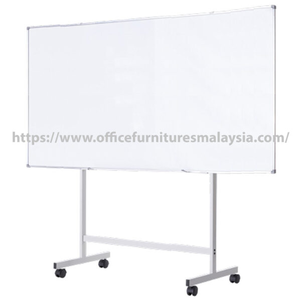4ft x 8ft Single Side Magnetic White Board With Mobile Stand Kuala Lumpur Shah Alam Meru