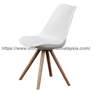 Contemporary Dining Side Chair Wooden Leg restaurant furniture design malaysia setia alam shah alam111