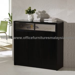 Simple Design Black Shoe Storage Cabinet kabinet kasut cantik malaysia Kuala Lumpur Cheras Ampang