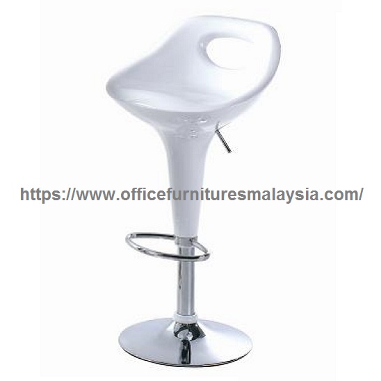 Fiber Bar Stool Metal Chrome Base - counter stools with backs malaysia