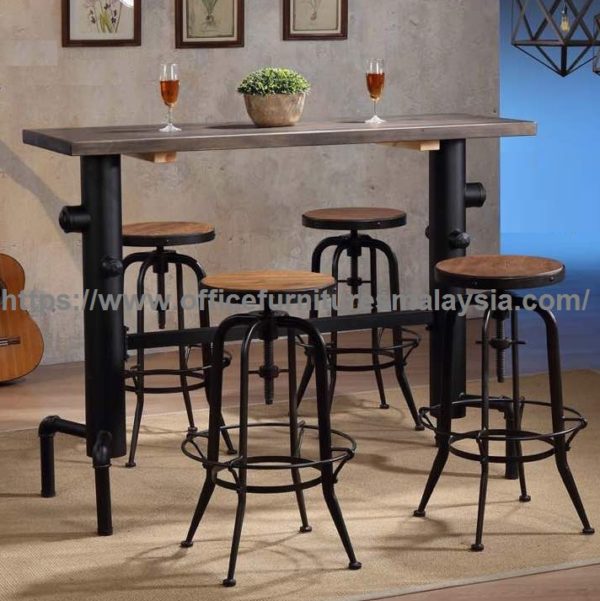 Industrial Style Bar Height Table commercial furniture sale malaysia mont kiara bangsar Ampang2