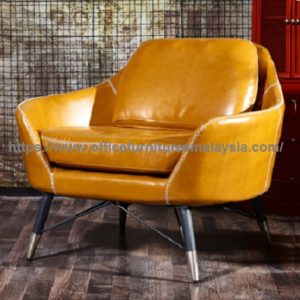 Durable Modern Yellow Single Seat Sofa sofa chair cheap sale malaysia Seri Kembangan Bukit Subang Rawang1