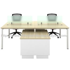 4ft Modern Design Office Spacious Workstation Desks office desk cheap malaysia Shah Alam Cheras Subang2