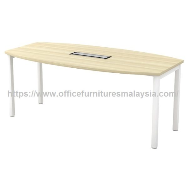 6ft modern boat shape style conference table office meeting table cheap malaysia tropicana kuala lumpur ampang1