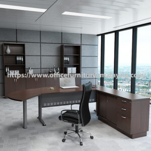 8.2ft x 7ft Office Director-Manager Writing Table Desk Berjaya Park Malaysia USJ