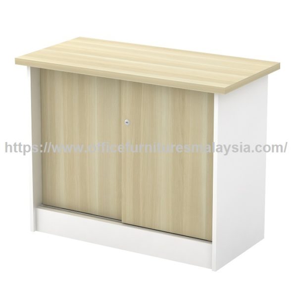 Sliding Door Side Medium Cabinet office furniture malaysia online shop malaysia Kota Kemuning Cheras Ampang1