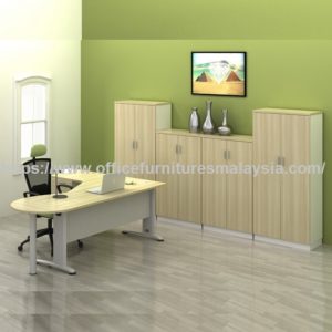 6ft L Shape Executive Writing Desk Stylish office furnitures online shop malaysia Setia Alam Kota Kemuning Mont Kiara1