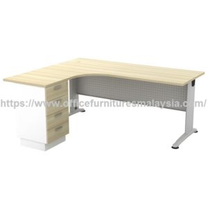 6ft Superior Compact Writing Desk With 4D Pedestal Office Furnitures Malaysia Online shop malaysia Bandar Utama Gombak Rawang3