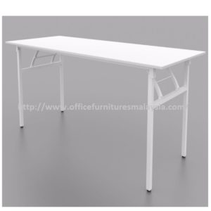 2ft x 5ft Office Heavy Duty White Folding Table OFMW1560HD