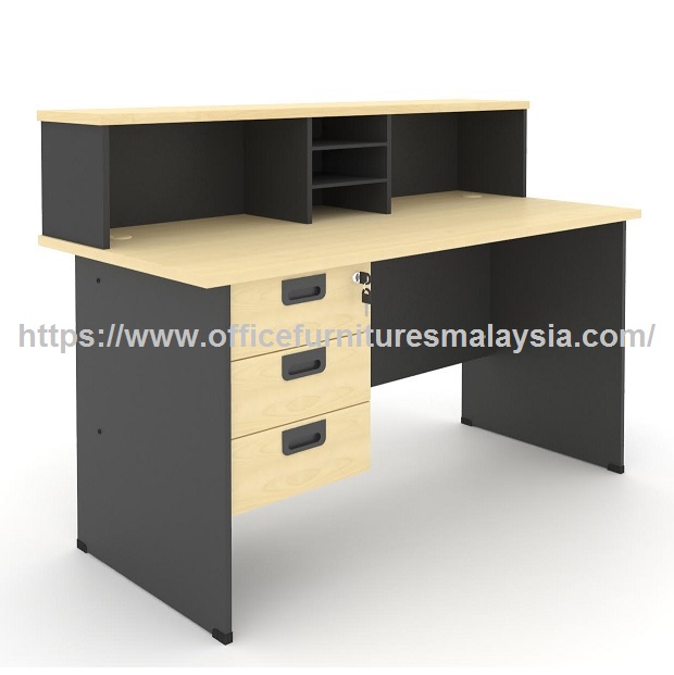 6ft Modern Design Small Office Reception Counter - office front desk cheap  online shop malaysia
