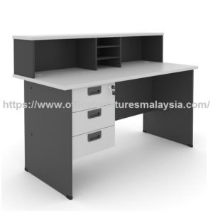 Small Business Office Front Desk Design perabot pejabat tercantik online shop malaysia shah alam cheras setia alam3