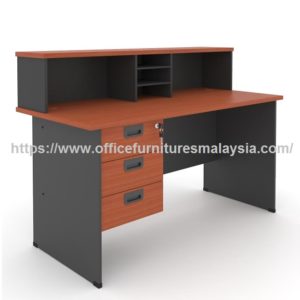 Small Business Office Front Desk Design perabot pejabat tercantik online shop malaysia shah alam cheras setia alam5