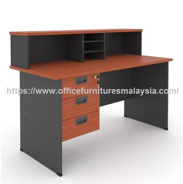 Small Business Office Front Desk Design perabot pejabat tercantik online shop malaysia shah alam cheras setia alam5