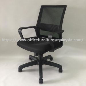 Simple Design Office Budget Low Back Mesh Chair Beli kerusi pejabat beroda online shop malaysia Seri Kembangan Kuala Lumpur Petaling Jaya3