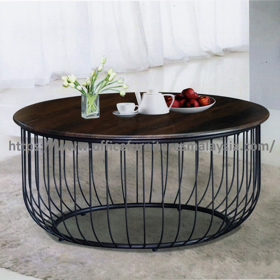 minimalist modern coffee table l meja kopi pejabat l furniture malaysia