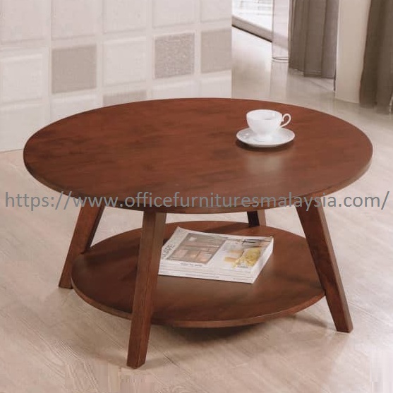 Office Solid Rubber Wood Coffee Table, Rubberwood Square Coffee Table