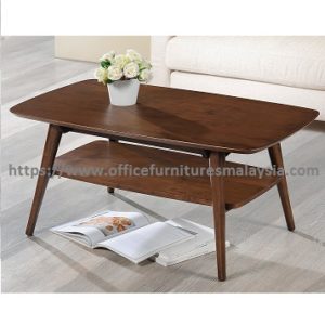 Rectangular Wooden Office Furniture Coffee Table Meja kayu Empat segi Malaysia Ampang Bukit Jalil Cheras
