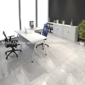 5 ft Modern Design Office L Shaped Director Desk Set Selangor Perak Bukit Raja