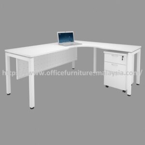 5 ft Stylish L Shape Executive Office Table Design Batang Kali Senawang Perak