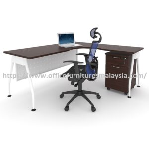 6 ft Modern Design Office L Shaped Director Desk Kota Kemuning Kuala Lumpur Ampang