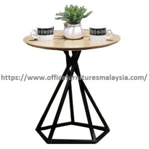 Round Solid PineWood Coffee Table Malaysia Shah Alam Kuala Lumpur Kota Kemuning Subang