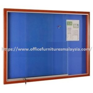 Sliding Glass Door With Notice Foam Board Wooden Frame papan kenyataan pejabat online shop malaysia1