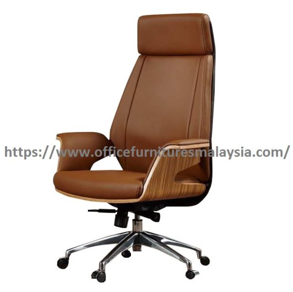 Adjustable Executive Office Chair High Back PU Leather Malaysia Shah Alam Subang Jaya Petaling Jaya