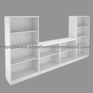 Low Medium Height Open Shelf Filing Cabinet Configuration Set rak buku pejabat online shop malaysia Setia alam Kepong Puchong1