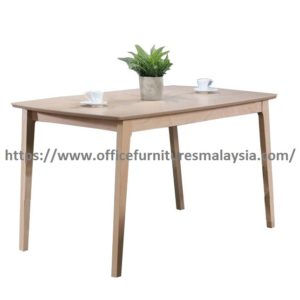 Rectangular Plain Solid wood Dining Table Malaysia Shah Alam Suabng Jaya