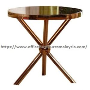 Round Side Table Tempered Glass Top Malaysia Kota Kemuning Subang Jaya