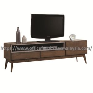 Brown Living Hall TV Cabinet New Pretty Design Malaysia Ampang Bukit Tinggi Cheras
