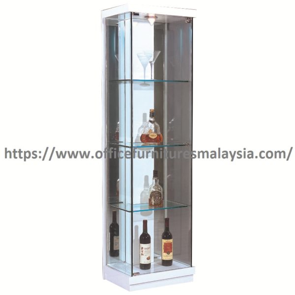 Glass Display Cabinet With Frameless Case Design Almari Kabinet Kaca Malaysia Subang Jaya Gombak Sentul