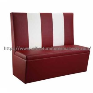 Modern Design Restaurant Leather Sofa Booth Seating Malaysia Klang Valley Setia Alam Puchong 1