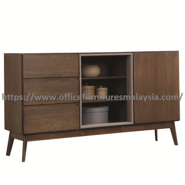 New Wood Design Home Office Gallery Console Storage Cabinet Malaysia Shah Alam Subang Jaya Kuala Lumpur