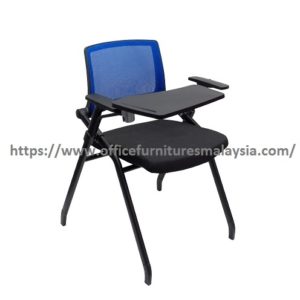 Office Folding Mesh Study Training Chair Writing Pad NEW OFMEN999LB4 Harga mesh chair online shop malaysia1
