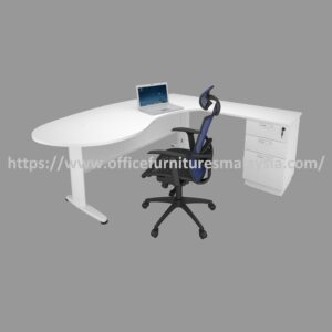 6 ft L Shaped Corner Office Desk USJ Bandar Sunway Semenyih Putrajaya