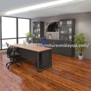 6 ft Modern Executive Director Table SET Shah Alam Alam Impian Sungai Buloh