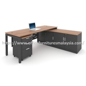 6 ft Modern CEO Executive Table Bandar Saujana Putra Kajang Hulu Langat