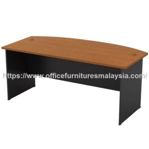 6ft Office Executive Table D Shaped malaysia shah alam petaling jaya klang puchong1